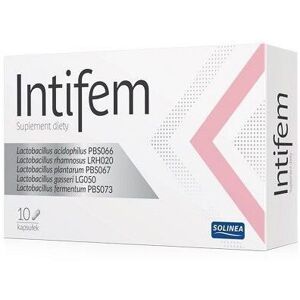 POLSKIE SUPLEMENTY Intifem 10 kap lactic acid bacteria Vaginal microflora supplement inofem POLSKIE SUPLEMENTY Intifem 10 kap lactic acid bacteria Vaginal microflora supplement inofem