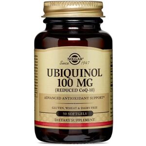 Solgar Ubiquinol 100mg (Reduced CoQ-10) Dietary Supplement 50 Softgels Advanced Solgar Ubiquinol 100mg (Reduced CoQ-10) Dietary Supplement 50 Softgels Advanced