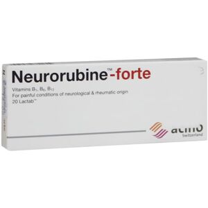 Unbranded Neurorubine Forte Tablets 20's - Supports Nerve Health, Reduces Depression & Pro Unbranded Neurorubine Forte Tablets 20's - Supports Nerve Health, Reduces Depression & Pro