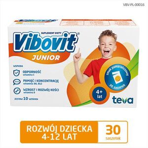 Teva Vibovit Junior - Orange Flavour - 30 Sachets Teva Vibovit Junior - Orange Flavour - 30 Sachets