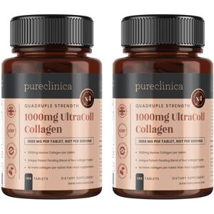 Pureclinica UltraColl Marine Collagen 1000mg x 360 tablets - 1 Years Supply Pureclinica UltraColl Marine Collagen 1000mg x 360 tablets - 1 Years Supply