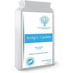 Swiss BioEnergetics Acetyl-L-Carnitine 500mg 90 Capsules SB-154-Alcar - High-Str Swiss BioEnergetics Acetyl-L-Carnitine 500mg 90 Capsules SB-154-Alcar - High-Str