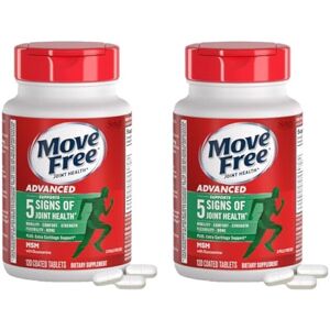Unbranded Move Free Advanced Plus MSM, 120 tablets - Joint Health Supplement with Glucosam Unbranded Move Free Advanced Plus MSM, 120 tablets - Joint Health Supplement with Glucosam