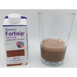 Nutricia Fortisip Chocolate 200ml Pack of 12 - Ready-to-Drink High-Energy Nutritionally C Nutricia Fortisip Chocolate 200ml Pack of 12 - Ready-to-Drink High-Energy Nutritionally C