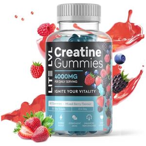 LVL Creatine Monohydrate Gummies 4000mg Daily Serving Creatine Gummies in Mixed Be LVL Creatine Monohydrate Gummies 4000mg Daily Serving Creatine Gummies in Mixed Be