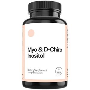 Gogerstar (120 Count) Inositol Supplement Myo-Inositol & D-Chiro Inositol Capsules 2050m Gogerstar (120 Count) Inositol Supplement Myo-Inositol & D-Chiro Inositol Capsules 2050m