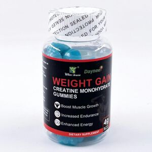 Unbranded (60 grains/bottle) Weight Gain Creatine Monohydrate Gummies Men's Dietary Fruit Unbranded (60 grains/bottle) Weight Gain Creatine Monohydrate Gummies Men's Dietary Fruit
