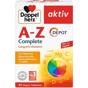 DOPPELHERTZ Doppelherz active A - Z DEPORT Complete, 40 pcs DOPPELHERTZ Doppelherz active A - Z DEPORT Complete, 40 pcs