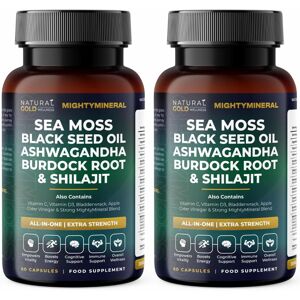 Unbranded (2 Bottles (Two Month Supply)) All-in-One Mineral Supplement Sea Moss, Shilajit Unbranded (2 Bottles (Two Month Supply)) All-in-One Mineral Supplement Sea Moss, Shilajit