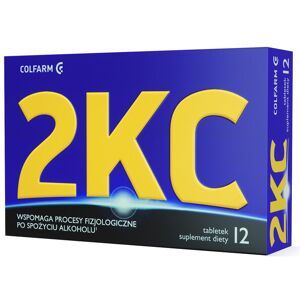 COLFARM 2KC Hangover Support Vitamins 12 tabl na kaca 2 KC * COLFARM 2KC Hangover Support Vitamins 12 tabl na kaca 2 KC *