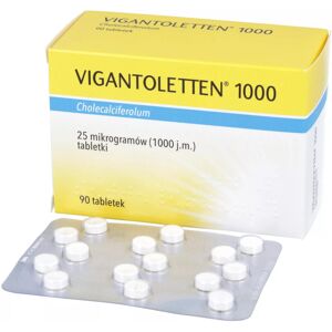 P&G Vigantoletten 1000, vitamin D3 1000 IU, 90 capsules, WITAMINA D3 * P&G Vigantoletten 1000, vitamin D3 1000 IU, 90 capsules, WITAMINA D3 *