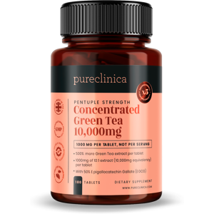 Pureclinica Green Tea 10,000mg x 180 tablets - Concentrated Pureclinica Green Tea 10,000mg x 180 tablets - Concentrated