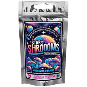 Unbranded Innooova Starshroooms Nootropic + Adaptagenic Mushroom Gummies Full Pack - 10 Gu Unbranded Innooova Starshroooms Nootropic + Adaptagenic Mushroom Gummies Full Pack - 10 Gu