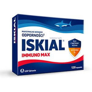 Iskial Max, dla dzieci powyżej 6 lat i dorosłych, 120 kapsułek Iskial Max, dla dzieci powyżej 6 lat i dorosłych, 120 kapsułek