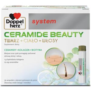 QUEISSER PHARMA DOPPELHERZ System KOLLAGEN BEAUTY CERAMIDE 30x 25ml Collagen Biotin QUEISSER PHARMA DOPPELHERZ System KOLLAGEN BEAUTY CERAMIDE 30x 25ml Collagen Biotin