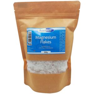Bob's Best Magnesium Flakes 100% Pure Ancient Mineral Zechstein Source - 500 Grams Bob's Best Magnesium Flakes 100% Pure Ancient Mineral Zechstein Source - 500 Grams