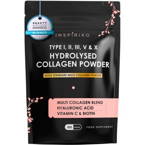 Inspiriko Multi Collagen Powder for Women - 10,000mg Type I, II, III, V & X Hydrolysed Col Inspiriko Multi Collagen Powder for Women - 10,000mg Type I, II, III, V & X Hydrolysed Col