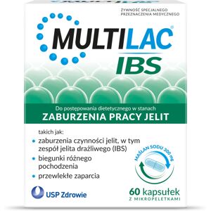 USP ZDROWIE Multilac IBS Sodium Butyrate 300 mg Capsules 60x – Dietary Supplement for IBS, D USP ZDROWIE Multilac IBS Sodium Butyrate 300 mg Capsules 60x – Dietary Supplement for IBS, D