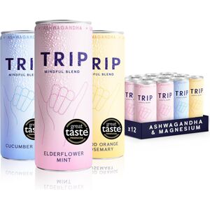 TRIP Store TRIP Mindful Blends - Mixed Pack Sparkling Drink with Magnesium Citrate + Ashwag TRIP Store TRIP Mindful Blends - Mixed Pack Sparkling Drink with Magnesium Citrate + Ashwag