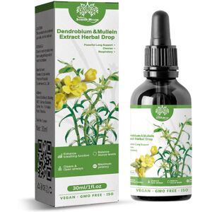 Unbranded Dendrobium Mullein Extract Lung Cleanse Respiratory Herbal Drops Unbranded Dendrobium Mullein Extract Lung Cleanse Respiratory Herbal Drops