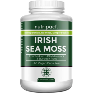 nutripact Sea Moss, Bladderwrack Extract & Burdock Root - 60 Vegan Capsules nutripact Sea Moss, Bladderwrack Extract & Burdock Root - 60 Vegan Capsules