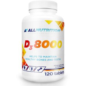 ALLNUTRITION Vit D3 8000 IU - 120 Tabs High-Potency Vitamin D3 Supplement ALLNUTRITION Vit D3 8000 IU - 120 Tabs High-Potency Vitamin D3 Supplement
