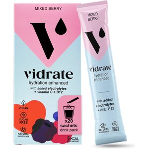 ViDrate Store Electrolytes Powder - Hydration Sachets Packed with Vitamins - Zero Sugar Rehydr ViDrate Store Electrolytes Powder - Hydration Sachets Packed with Vitamins - Zero Sugar Rehydr