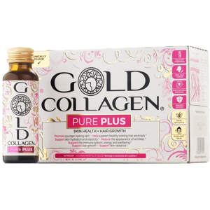 Gold Collagen Pure Plus Men Women Biotin 30+ Skin Hair Nail Supplement - Collagen, Biotin, Skin Radiance Gold Collagen Pure Plus Men Women Biotin 30+ Skin Hair Nail Supplement - Collagen, Biotin, Skin Radiance