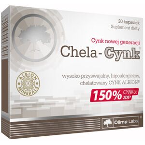 OLIMP LABORATORIES Olimp Chela-Cynk, cynk 15 mg, 30 kapsułek OLIMP LABORATORIES Olimp Chela-Cynk, cynk 15 mg, 30 kapsułek