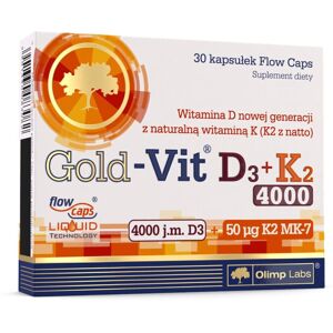 Olimp Laboratories Sp. z o.o. Olimp Gold-Vit D3 4000 IU + K2 - 30capsules Olimp Laboratories Sp. z o.o. Olimp Gold-Vit D3 4000 IU + K2 - 30capsules