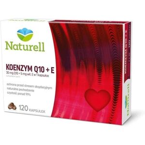 Naturell Koenzym Q10 + E, 120 kapsułek Naturell Koenzym Q10 + E, 120 kapsułek