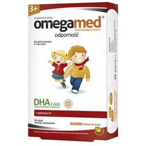 POLSKI LEK Omegamed Resistance 3+ DHA algae 30 chewable gel tablet POLSKI LEK Omegamed Resistance 3+ DHA algae 30 chewable gel tablet