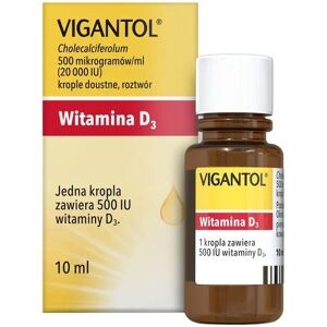 Merck Ltd. Vigantol 20000 IU, vitamin D3 oral drops, solution 10ml Merck Ltd. Vigantol 20000 IU, vitamin D3 oral drops, solution 10ml