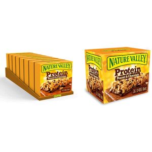 Nature Valley Protein Peanut & Chocolate Gluten Free Cereal Bars 4 x 40g (Pack o Nature Valley Protein Peanut & Chocolate Gluten Free Cereal Bars 4 x 40g (Pack o
