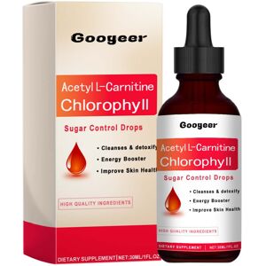 Unbranded Googeer Acetyil-Carnitine Chlorophyll Sugar Control Drops, Balance Blood Lipids Unbranded Googeer Acetyil-Carnitine Chlorophyll Sugar Control Drops, Balance Blood Lipids