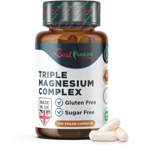 Best Immune International Advanced Triple Magnesium Complex Ideal Strength Magnesium Citrate, L-ascorbate Best Immune International Advanced Triple Magnesium Complex Ideal Strength Magnesium Citrate, L-ascorbate