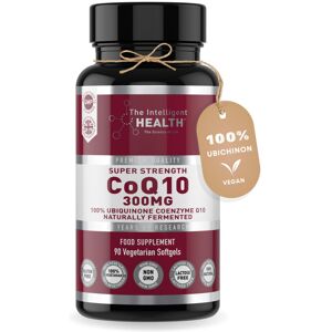 The Intelligent Health Ubiquinone Coenzyme Q10 300mg Softgel Capsules, 90 Super Strength Vegan Friendly The Intelligent Health Ubiquinone Coenzyme Q10 300mg Softgel Capsules, 90 Super Strength Vegan Friendly