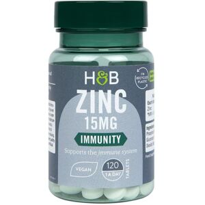 Holland & Barrett Zinc 15mg 120 Tablets Holland & Barrett Zinc 15mg 120 Tablets