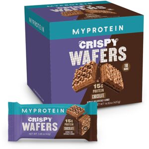 Myprotein Protein Bars, Crispy Wafers, 15g High Protein Snacks, Box of 10 Chocolate Wafers Myprotein Protein Bars, Crispy Wafers, 15g High Protein Snacks, Box of 10 Chocolate Wafers