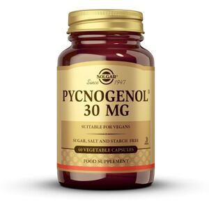 Solgar Pycnogenol 30mg Vegetable Capsules - Pack of 60 - Vitamin C - Derived Fro Solgar Pycnogenol 30mg Vegetable Capsules - Pack of 60 - Vitamin C - Derived Fro