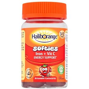 Haliborange Kids Iron & Vit C Strawberry Flavour Softie 30's Haliborange Kids Iron & Vit C Strawberry Flavour Softie 30's