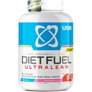 USN Diet Fuel Ultralean Meal Replacement Shake Powder, Strawberry Flavour - 2.5k USN Diet Fuel Ultralean Meal Replacement Shake Powder, Strawberry Flavour - 2.5k