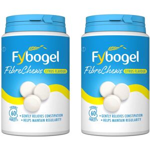 Fybogel Fibre Chews Citrus Flavour, 120 Count (2 Packs of 60) - Relieves Constip Fybogel Fibre Chews Citrus Flavour, 120 Count (2 Packs of 60) - Relieves Constip