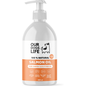 OurDogsLife Our Dogs Life 100% Natural Salmon Oil Pure Omega 3, 6 & 9 Fish Oil OurDogsLife Our Dogs Life 100% Natural Salmon Oil Pure Omega 3, 6 & 9 Fish Oil
