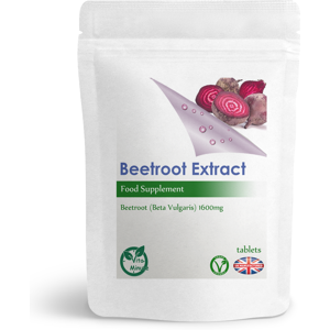 VitaMinute Beetroot Extract 1600mg 90 Tablets (V) - Red Cells, Heart, Liver UK VitaMinute Beetroot Extract 1600mg 90 Tablets (V) - Red Cells, Heart, Liver UK