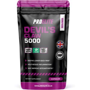 ProElite (60 Capsules) Devils Claw Capsules 10,000mg 20:1 Natural Vegan ProElite (60 Capsules) Devils Claw Capsules 10,000mg 20:1 Natural Vegan