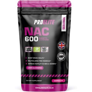 ProElite (120 Capsules) NAC N Acetyl Cysteine 1200mg Vegan Capsules ProElite (120 Capsules) NAC N Acetyl Cysteine 1200mg Vegan Capsules