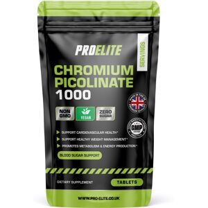 ProElite (120 Tablets) Chromium Picolinate Tablets Metabolism & Energy ProElite (120 Tablets) Chromium Picolinate Tablets Metabolism & Energy