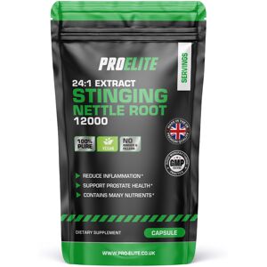 ProElite (180 Capsules) Stinging Nettle Root Extract Capsules 12,000mg ProElite (180 Capsules) Stinging Nettle Root Extract Capsules 12,000mg