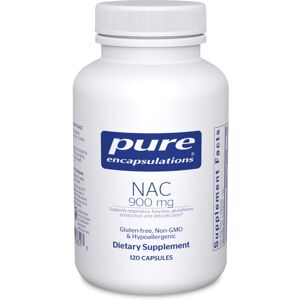 Pure Encapsulations NAC 900 mg - N-Acetyl Cysteine Amino Acid Supplement for Lun Pure Encapsulations NAC 900 mg - N-Acetyl Cysteine Amino Acid Supplement for Lun